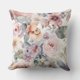 Blushing Bridal Ballet Botanisch Kissen