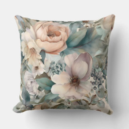 Blushing Bridal Ballet Botanisch Kissen