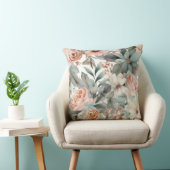 Blushing Bridal Ballet Botanisch Kissen (Stuhl )