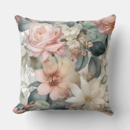 Blushing Bridal Ballet Botanisch Kissen