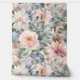 Blushing Bridal Ballet Botanisch Tapete