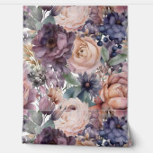 Blushing Bridal Ballet Botanisch Tapete (Abrollen)