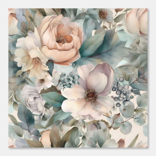 Blushing Bridal Ballet Botanisch Tapete (Vorderseite)