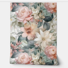 Blushing Bridal Ballet Botanisch Tapete