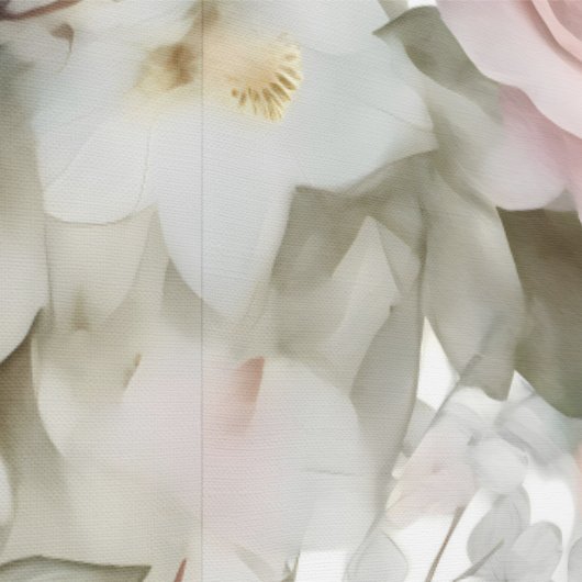 Blushing Bridal Ballet Botanisch Tapete (Naht)