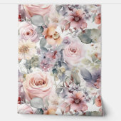 Blushing Bridal Ballet Botanisch Tapete (Abrollen)