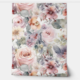 Blushing Bridal Ballet Botanisch Tapete