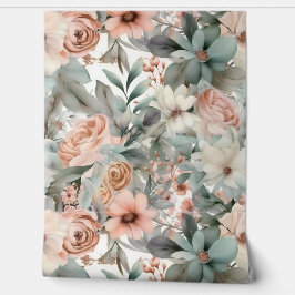 Blushing Bridal Ballet Botanisch Tapete