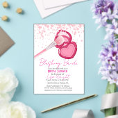 Blushing Bride Bridal Shower Invitation  Acryleinladungen (In Situ (Hochzeit))