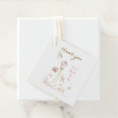 Blushing Bride in Bloom Brie to Be Geschenkanhänger (Beispiel)