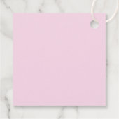 Blushing Bride in Bloom Brie to Be Geschenkanhänger (Rückseite)