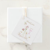 Blushing Bride in Bloom Brie to Be Geschenkanhänger (Beispiel)