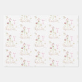 Blushing Bride in Bloom Brie to Be Geschenkpapier Set (Vorderseite 3)