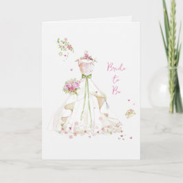 Blushing Bride in Bloom Brie to Be Karte