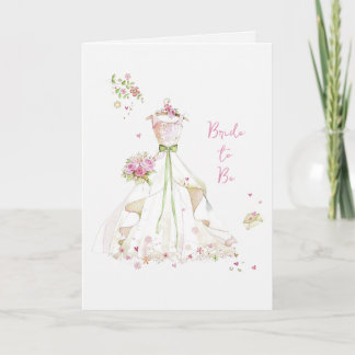Blushing Bride in Bloom Brie to Be Karte