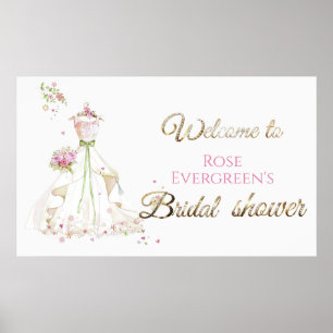 Blushing Bride in Bloom Brie to Be Poster
