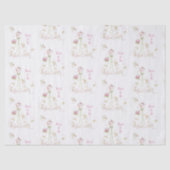 Blushing Bride in Bloom Brie to Be Seidenpapier (Vorderseite)