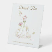 Blushing Bride in Bloom Brie to Be Sockelschild (Vorderseite)