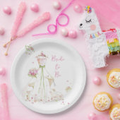 Blushing Bride in Bloom Pappteller (Party)