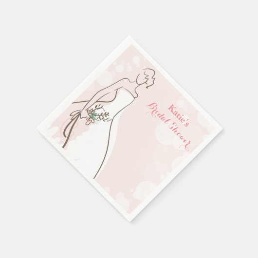Blushing Bride Serviette (Ecke)