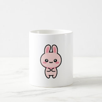 Blushing Bunny – Cute Kawaii Illustration Kaffeetasse