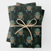 Blushing Dread Wolf Wrapping Paper Geschenkpapier Set (Beispiel)