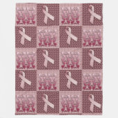 Blushing Femininity BCA Ribbon Fleecedecke (Vorderseite)