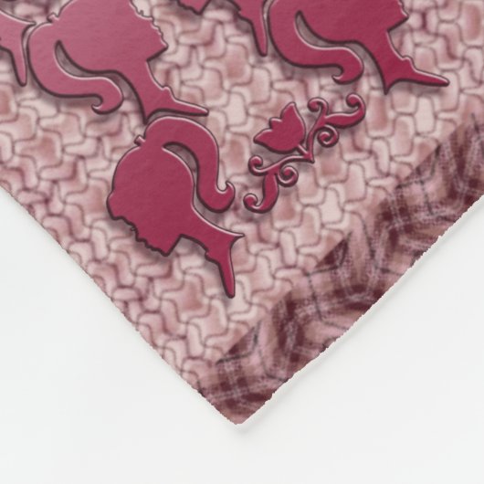 Blushing Femininity BCA Ribbon Fleecedecke (Ecke)