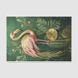 Blushing Flamingo GListen Gold, elegant Seidenpapier