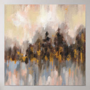 Blushing Forest I Poster