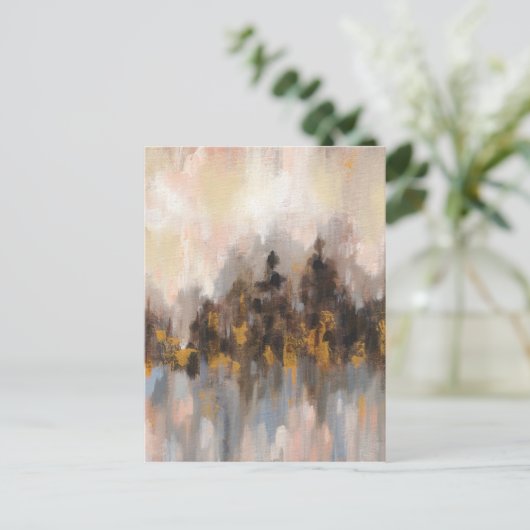 Blushing Forest I Postkarte (Stehend Vorderseite)