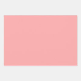 Blushing Garden - Rosa, Gelb und Grün Geschenkpapier Set