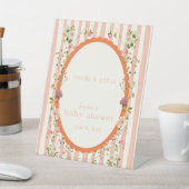 Blushing Garden Whimsical Baby Cards & Geschenke Sockelschild (In SItu)