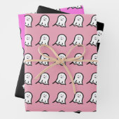 Blushing Ghost Niedlich Halloween Geschenkpapier Set (Beispiel)