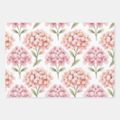 Blushing Hydrangea Geschenkpapier Set (Vorderseite 3)