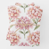 Blushing Hydrangea Geschenkpapier Set (Beispiel)