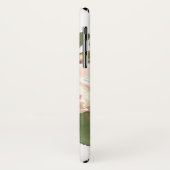 Blushing Ivory Peach Rose Case-Mate iPhone Hülle (Hinten/Links)