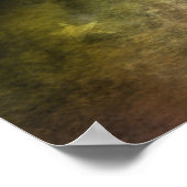 Blushing Moon Niedlich Hexe mit Cat Art Poster (Ecke)