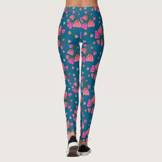Blushing Petals Leggings (Rückseite)