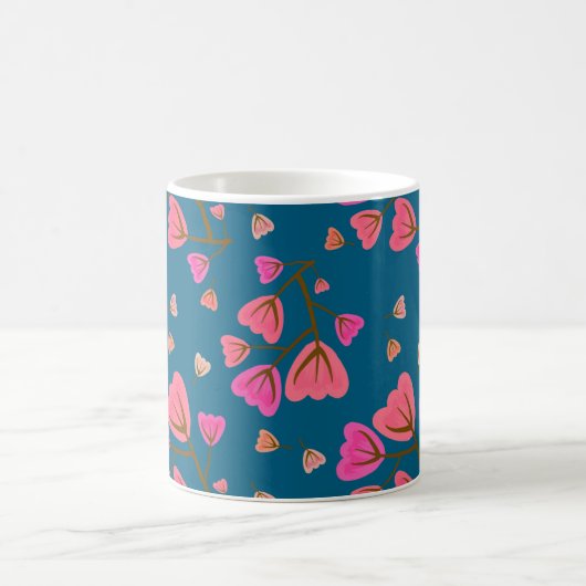 Blushing Petals Mug Kaffeetasse (Mittel)