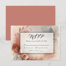 Blushing Petals und Silver Wirbel Hochzeit