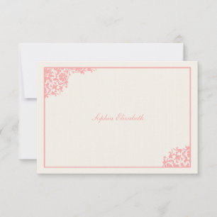 Blushing Pink Danke Karte