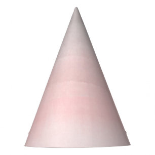 Blushing Pink Gray Moderne Wasserfarbe Ombre Chic Partyhütchen