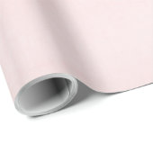Blushing Pink & Gray Moderne Wasserfarbe Ombre Gla Geschenkpapier (Rolleneckpunkt)