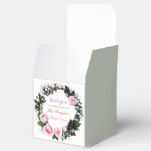Blushing Romance: Pink Rose Brautparty Vielen Dank Geschenkschachtel (Geöffnet)