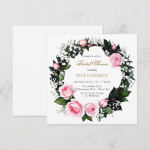 Blushing Romance: Rosa Rosen und Baby's Breathe in