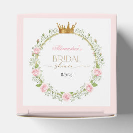 Blushing Romance: Roses & Baby's Breathe Geschenkschachtel