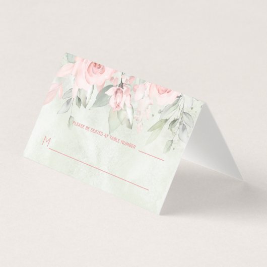 Blushing-Rose beim Hochzeitstisch (Vorderseite)