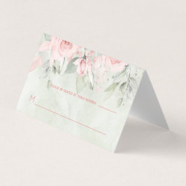 Blushing-Rose beim Hochzeitstisch