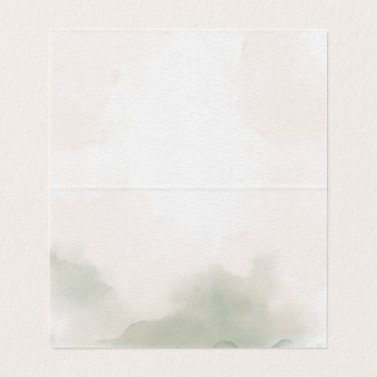 Blushing-Rose beim Hochzeitstisch (Innenseite Aufgefaltet)